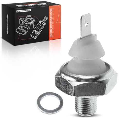 Frankberg Öldruckschalter Öldrucksensor 038919081A | Kompatibel mit P.a.s.s.a.t Variant 35I 3A5, P.a.s.s.a.t Variant 3B5, Golf IV Variant 1J5, 80 Avant 8C5, Toledo I 1L2