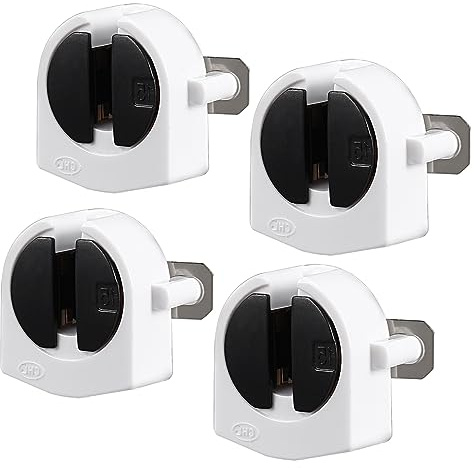 YOKIVE 4Stk Fluoreszierend Licht Halterung T5 Lampe Steckdose G5 Basis Weiß | Nicht Geshuntete Steckdose Licht Ersatz Teile, 2A AC 500V, Toll für Haus Büro