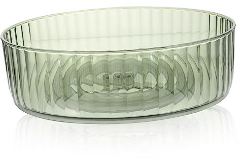 BESTonZON Organizer Rotante Per Spezie e Accessori Da Cucina Vassoio Girevole Multifunzionale Per Frutta Snack e Bottiglie Di Spezie Compatte e Design Pratico Rotazione Per Accesso Facile e