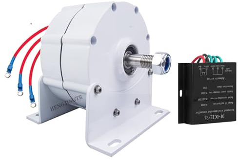 HENGJINGTR Uso de los alternadores permanentes del generador de CA del imán de la Baja Velocidad 10000W 24V 48V 220V para el aerogenerador,24v