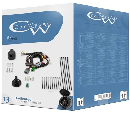 ConWys AG Faisceau électrique spécifique 13 Broches Compatible avec Nissan Primastar X83 Van 09.2006-08.2014