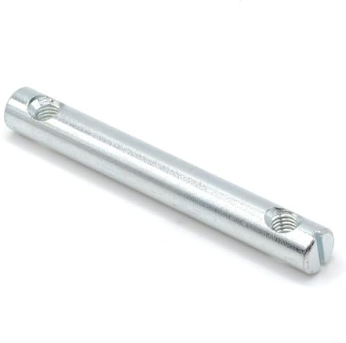 ReplacementScrews Cross Dowel Barrel Nut Compatible with IKEA 121214 (NACKANAS, KURA, FJELLSE) Zinc Plated Double Assembly Nut (Set of 2)