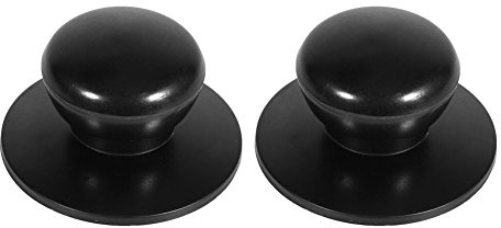 KENANLAN 2 Pack Pot Lid Top Replacement Knob Kitchen Pot Lid Handle Replacement Kitchen Cookware Saucepan Kettle Lid Replacement Knobs Cover