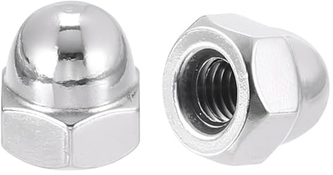 MIETONG 20 Pezzi Dado Cieco a Calotta Esagonali M3 (3mm) 304 acciaio inox A2