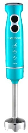 BATIDORA LAUSON-PE C.M. 1100W 2 VELOCIDADES CUCHILLA DE TITANIO COLOR AZUL INCLUYE VASO 700ML CON TAPAJP20