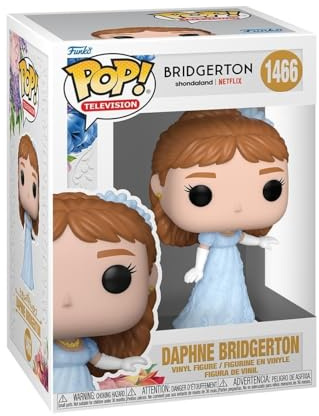 Funko POP! TV: Bridgerton - Daphne Bridgerton | Offizielles Drama Merch - Vinyl Sammelfigur als Regal Deko - Geschenkidee zum Geburtstag für Fans und Sammler