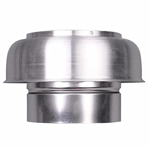 LTJXL Schornsteinhaube, Aluminium Vogelschutzgitter Mit Vogelschutz für Kamine Verhindern Sie Wind und Schnee Kaminaufsatz, Schornsteine Rohr Luftungsaufsatz,158mm