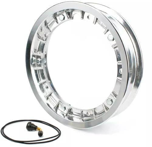 CERCHIO TUBELESS SCOMPONIBILE ALLUMINIO LUCIDO PX 200 3.50-10
