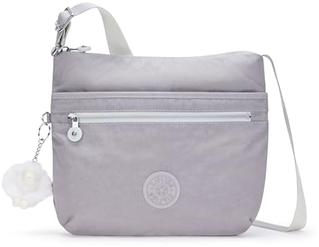 Kipling ARTO Mittelgroße Umhängetasche, Tender Grey (Grau)