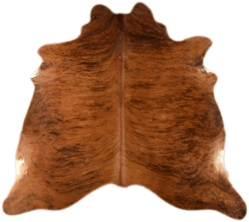 KUHFELL RINDERFELL BRAUN 200 x 210 cm Kuh Fell Teppich