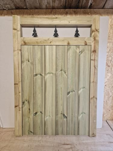 Wooden TVG Garden Gate Pedestrian Gate Wooden Pressure Treated 5ft 150cm,wooden garden gate, garden gates wooden, garden gates wooden, garden gates wooden, (150cm high x 83cm Wide x 5cm deep)