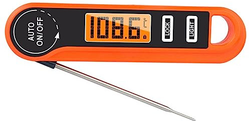 Garneck Termometro Digitale Da Cucina Con Sonda Di Precisione - Termometro Per Alimenti Per Barbecue - Strumento Di Cottura A Lettura Istantanea