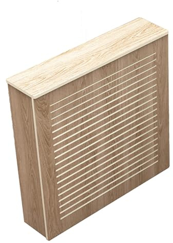 Copritermosifone moderno Copri radiatore per mensola del radiatore, copri radiatore di sicurezza ventilato a vapore, copri radiatore moderno a doghe orizzontali, per casa e ufficio, arredame