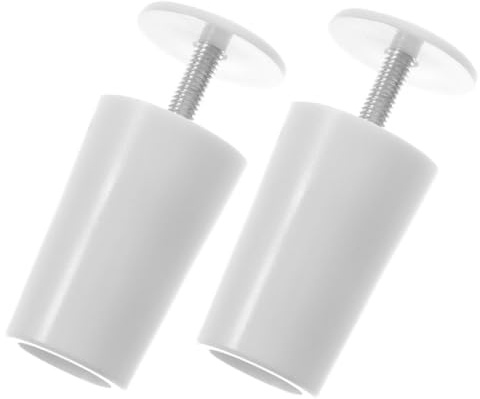 DECHOUS Curtain Stopper Roller Shutter Replacement Parts White Plastic Window Screen Stopper for Blind Repair 2pcs Kit for Home Window Fittings