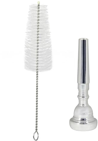 Danchet Silberplattierter 3C-Trompetenmundstück für Einsteiger und Profis - Trompetenzubehör.