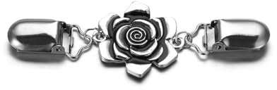 ERQIAO Rétro Gilet Clip Attaches Pour Vêtements Pinces à Linge Écharpe Clip Broche Sliver Pin Boucle Clip Titulaire Femmes Robe Bijoux, Eén maat, Agate