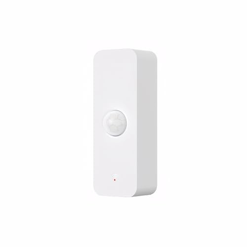 Lancoon Sensor Movimiento 105°Ángulo - Dispositivo Seguridad Hogar Inteligente con App Tuya Alexa WiFi 2.4GHz Batería AAA Interior Exterior