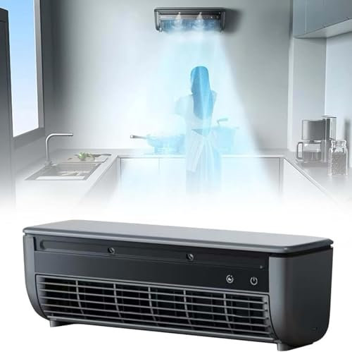 2025 Nuevo Ventilador De Aire Acondicionado Inalámbrico para Montaje En Pared - Aires Acondicionados Portátiles para Montaje En Pared, Mini Unidad De Refrigeración Portátil para Cocina Y Dormitorio
