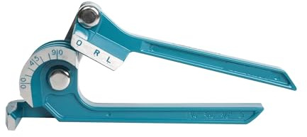 piegatrice per tubi Piegatubi manuale piccolo 3 in 1 da 90 gradi for 1/4 (6 mm), 5/16 (8 mm), 3/8 (10 mm)