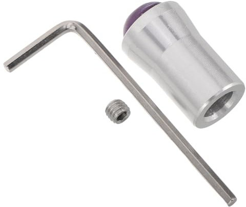 HONITANO Heilende Stimmgabelfüße und Stabile Frequenzverbesserung aus Aluminiumlegierung mit Amethystbasis 12mm Stimulierende Durchblutung für Meditation und Yoga