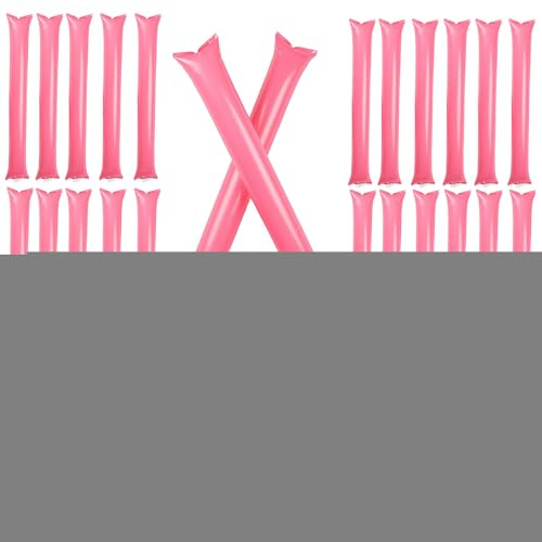 Team Spirit Boom Sticks - Colorful Cheerleading Sticks Inflating Rods,Lightweight Party Cheering Stick Noise Makers Party Favors for Events Parties Celebrations
