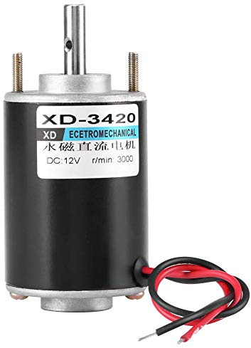 30W Permanentmagnetmotor 12V/24V CW/CCW Getriebemotor für Roboterantriebe 3D Drucker Industrieautomation Kupferwicklungen​ (12V)