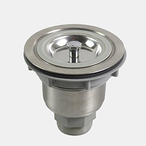 Talea - Cesta de desagüe para fregadero de cocina (acero inoxidable)