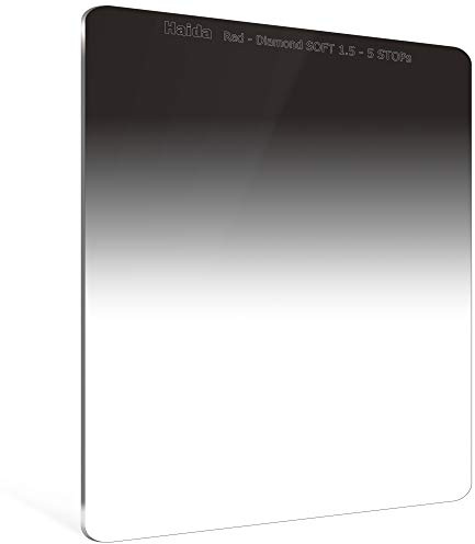 Haida Red Diamond Soft-Edge-Verlaufsfilter, 150 x 170 mm, Dichte 1,5 (5 Stufen)