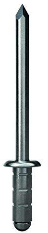 GESIPA | 100 X acciaio inox (VA) – Rivetti ciechi Ø 3,2 X 11,0 mm PolyGrip® | Rivetti di qualità industriale | Acquista borchie cave dai professionisti della tecnica di rivettatura cieca.