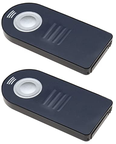 OTOTEC 2PCS Infrared Wireless Remote Controls Shutter Release Compatible with Nikon D40 D80 D70 D70s D50 D60 D90 Camera Replacement Accessories 60x28mm
