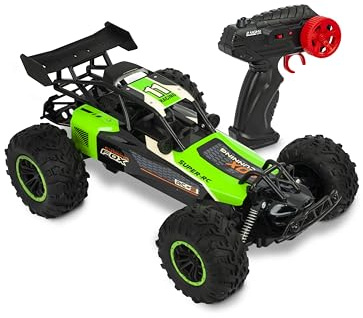 RE-EL TOYS - Drag Racing - Dune Buggy Rc 2.4GHz Scala 1:10 (40cm) - Batteria ricaricabile al litio inclusa - 2381