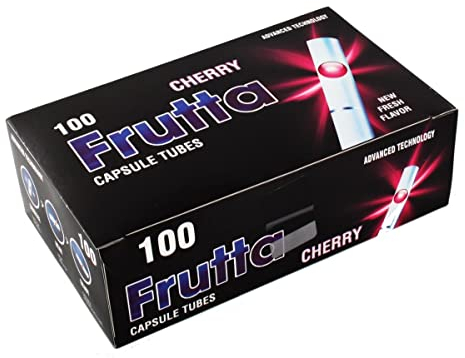 Frutta Cherry Click Filterhülsen Zigarettenhülsen (15x100 Stück)