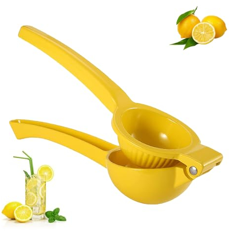 Exprimidor de Limón Exprimidors Manual de Cítricos Exprimidor de Prensa Mano para Limones Naranja Zumo Fruta Cocina Bar