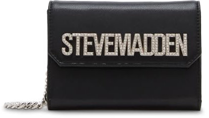 Steve Madden Fenix Mini Geldbörse an Kette schwarz, Schwarz, Einheitsgröße