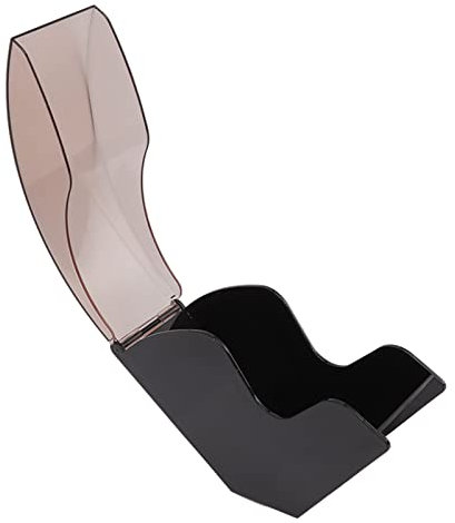 Natudeco Support de stockage de filtres à café en forme de cône, boîte de rangement en papier filtre à café, récipient en papier avec couvercle pour la maison, le bureau, le café,
