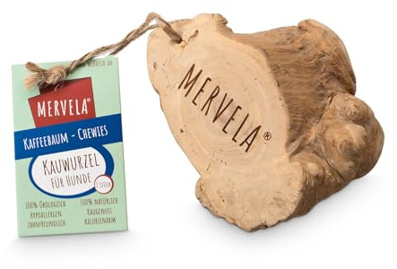MERVELA Kauwurzel XL für große Hunde – Naturkauholz 1 Stück | Robuste Naturkauwurzel für Hunde. Unterstützt die Zahnpflege und sorgt für langanhaltenden natürlichen Kauspaß.