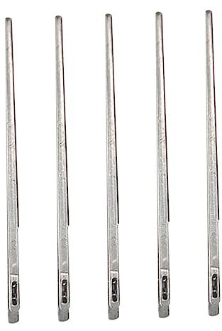 Housoutil Agujas Para Hilo y Cordón De Cuero 5 Piezas, Herramienta De Bricolaje Estilo Americano, Acero Seguro, Para Artesanía Manual, Accesorios Diy, Uso Costura y Tejido