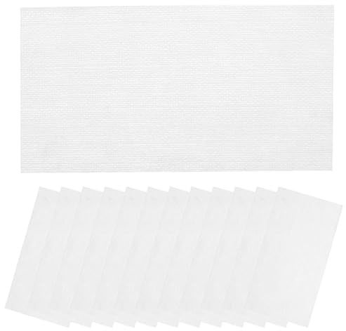 Healeved 500 pezzi di dischetti di cotone elasticizzati per uso cosmetico - Dischetti detergenti per il viso monouso - struccanti per tonico - Salviette struccanti grandi e morbide per il viso per