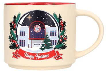 FC Bayern München I Haferl I Tasse I Winter 0,4 l I Weiß