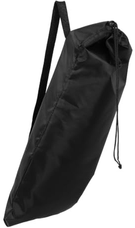 DEARMAMY Skateboard Umhängetasche aus Stoff mit Bequemem Schultergurt Multifunktionale Schwarze Boardbag für Outdoor Aktivitäten und Skateboard Enthusiasten Jeden Alters