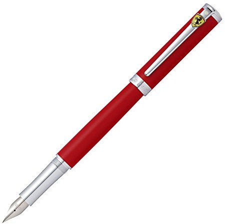 Sheaffer Ferrari Intensity Rosso Corsa Fountain Pen (Right and Left Handed Users, M Nib, Premium Ferrari Gift Box)