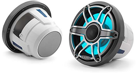 Jl Audio M6 8.8´´ Marine Coaxial Speakers With Transflective Led Lighting 125W