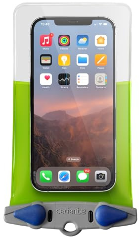 Aquapac Waterproof Phone Case, Medium, Lime Green