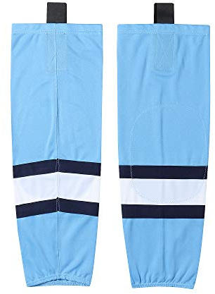 EALER HS100 Series Team Color Dry Fit Ice Hockey Socks Foer Junior To Senior & Youth To Adult