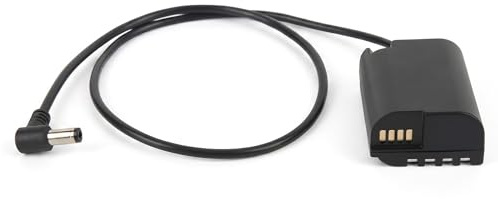 Batteria Fittizia per Fotocamera, Accoppiatore CC con Protezione del Circuito per Fotocamera Digitale, Sostituto per Modelli Specifici