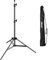 EMART Trépied de Studio Portable 2,1 m avec Vis de 6,35 mm, Trépied à Lampe en Aluminium pour Anneau de Lumière, Flash, Boîte de Lumière Douce, Portrait, Podcast
