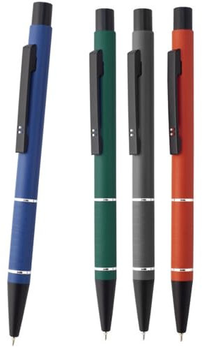 Hole Gadget ® | Penne Personalizzate Pubblicitarie Soft Touch, Stock Ideali come Gadget Personalizzati Promozionali per Aziende, Fiere ed Omaggio a Clienti, Matrimonio o Compleanno KD232 (200)