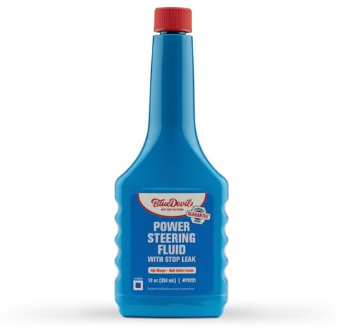 BlueDevil Products Power Steering Fluid w/Stop Leak - 12 Ounce