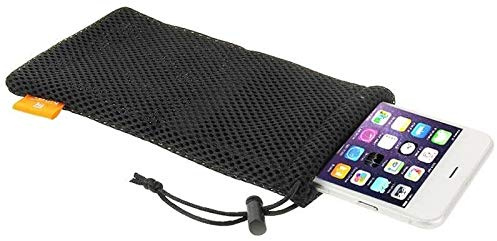 DFV mobile - Funda de Malla Nylon con Cierre por Lazo para Onyx BOOX Palma (2023) - Negra