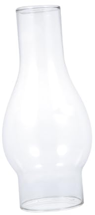 Glasabdeckung aus Glas für Petroleumlampe im Retro Stil